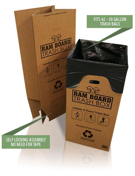 RAM BOARD Trash Box™
