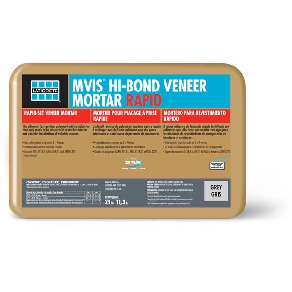 Laticrete HiBond Veneer Mortar RAPID FloorLife