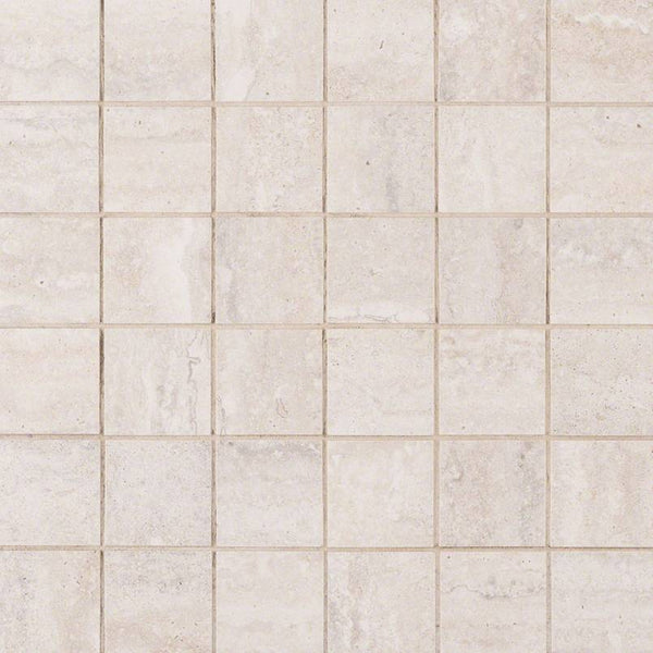 Veneto Porcelain Tile Collection White - 2"x2" Mosaic - FloorLife