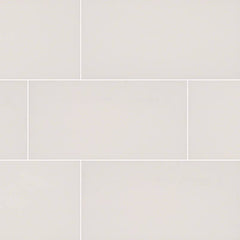 Domino Porcelain Tile Collection White - 12"x24" - FloorLife