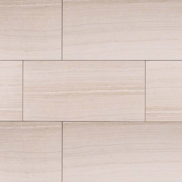 Eramosa Porcelain Tile Collection White - 12"x24" - FloorLife