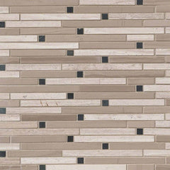 Marble Tile Collection White Oak Blend Interlocking - FloorLife