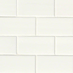 Domino Ceramic Tile Collection White Subway Tile - 3"x6" - FloorLife