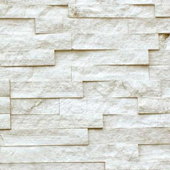 Realstone Systems Collection White Birch Ledgestone Splitface Panel 6"x24"