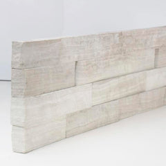 Realstone Systems Collection White Birch Ledgestone Splitface End 6"x24"