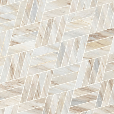 MSI Angora Rhombus Polished Glass Tile