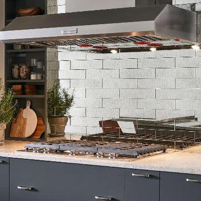 Shaw Tile Lucerne Antique Silver Mirror 3x12