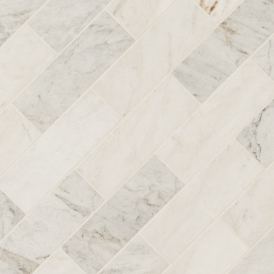 MSI Arabescato Venato White Tile 4"x12"