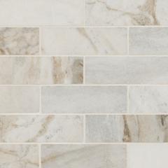 MSI Arabescato Venato White Tile 2"x6"
