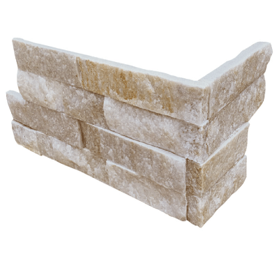 MSI Ledgestone Veneer - Arctic Golden Corner - Split Face