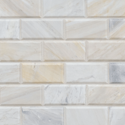 MSI Athena Gold Beveled Tile 2"x4"