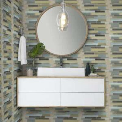 Shaw Tile Atomic Glass Oxide Wall