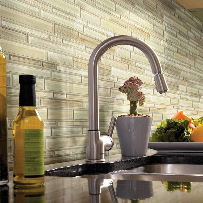 Shaw Tile Atomic Glass Sand Wall