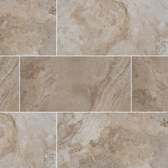 Napa Ceramic Tile Collection Beige - 12"x24"