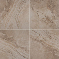 Napa Ceramic Tile Collection Beige - 12"x12" Matte