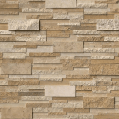 MSI Ledgestone Veneer - Casa Blend Panel - Multi Finish