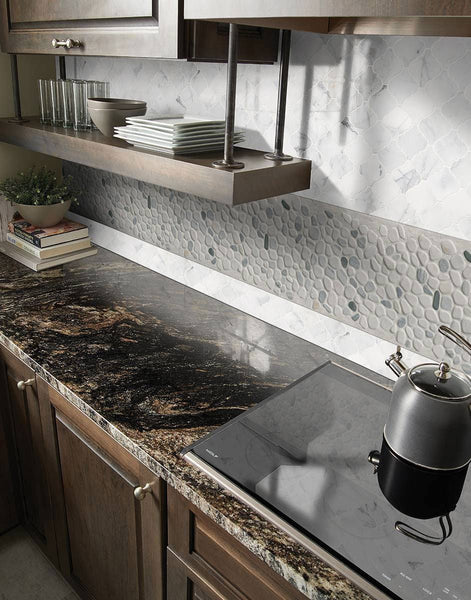 MSI International - Meshed Pebbles - Black   White