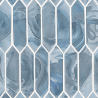 MSI Blue Shimmer Backsplash