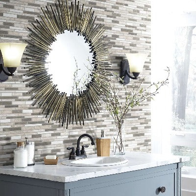 Shaw Tile Boca Jetty Random Linear Mosaic