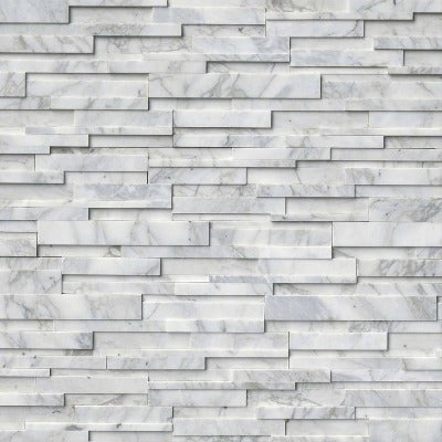 MSI Ledgestone Veneer - CALACATTA CRESSA 3D PANEL - Honed - FloorLife