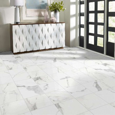 Shaw Tile Maximus Calacatta 18"x18"