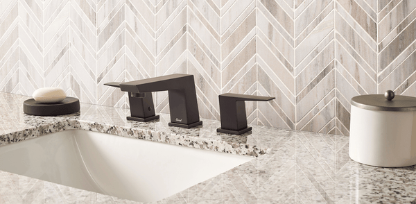 Marble Tile Collection Palisandro Cheveron - FloorLife