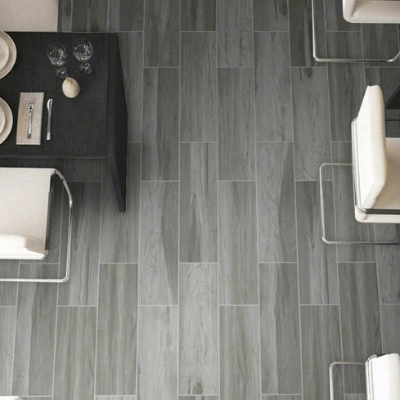 Carolina Timber Ceramic Tile Collection Gray- 6"x36" - FloorLife