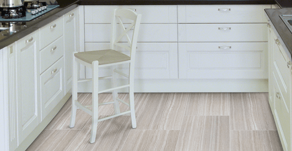 Essentials Ceramic Tile Collection Charisma Silver - 12"x24" - FloorLife