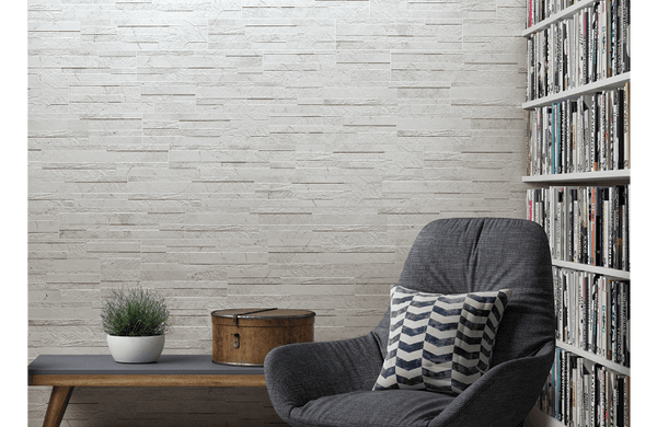 Dekora Porcelain Panels Collection Carrara White - 6"x24" - FloorLife