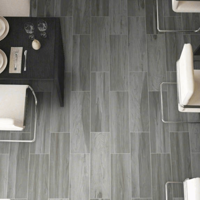 Carolina Timber Ceramic Tile Collection Gray- 6"x24" - FloorLife