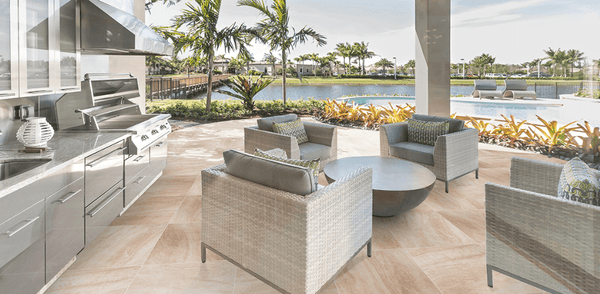 Arterra Porcelain Paver Praia Crema 24"x24" - FloorLife