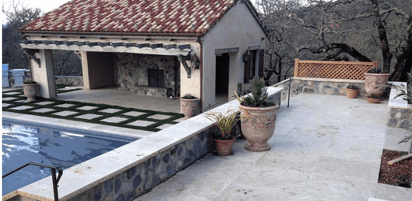 MSI - Pavers - Tuscany Walnut 16x16 Scene 2