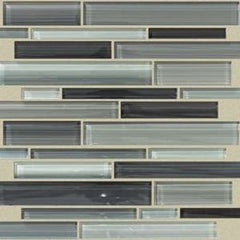 Shaw Tile Atomic Glass Carbon Wall