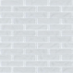 Shaw Tile Cardinal Ice 3x12 Artisan Glass Wall