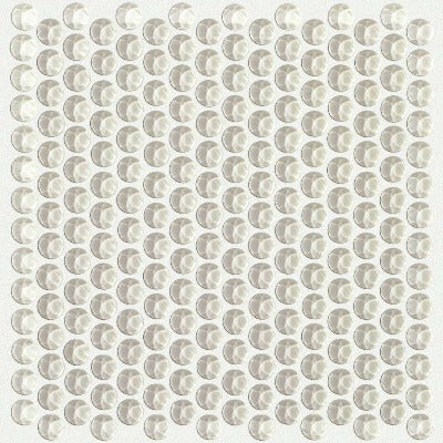 Shaw Tile Cardinal Mist Penny Round Glass Mosaic Wall