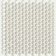 Shaw Tile Cardinal Mist Penny Round Glass Mosaic Wall