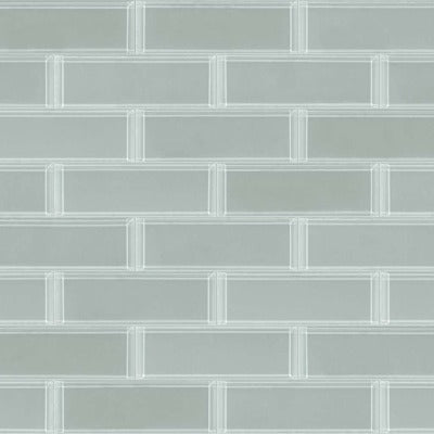 Shaw Tile Cardinal Shadow 3x9 Beveled Glass Wall