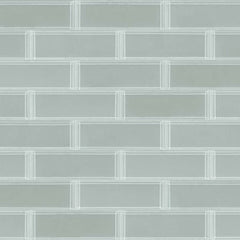 Shaw Tile Cardinal Shadow 3x9 Beveled Glass Wall