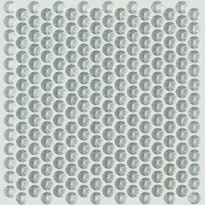 Shaw Tile Cardinal Shadow Penny Round Glass Mosaic Wall