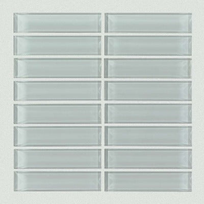 Shaw Tile Cardinal Shadow Stacked Glass Mosaic Wall