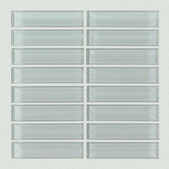 Shaw Tile Cardinal Shadow Stacked Glass Mosaic Wall