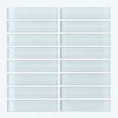 Shaw Tile Cardinal Skylight Stacked Glass Mosaic Wall