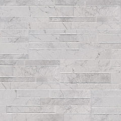 Dekora Porcelain Panels Collection Carrara White - 6"x24"