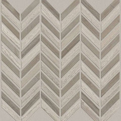 Shaw Tile Chateau Chevron Urban Grey 12x12