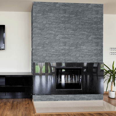 MSI Ledgestone Veneer - Cosmic Black Corner - Split Face