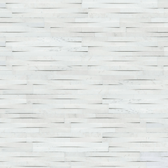 MSI Ledgestone Veneer - Cosmic White 3D Wave Panel - Splitface