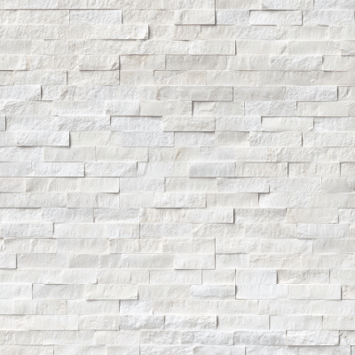 MSI Ledgestone Veneer - Cosmic White Panel - Split Face