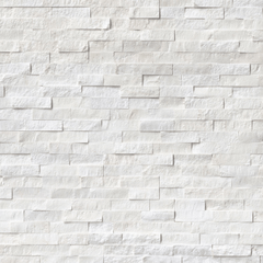 MSI Ledgestone Veneer - Cosmic White Panel - Split Face