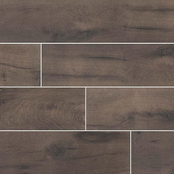 Cottage Collection Wenge Porcelain Tile - 8x48"