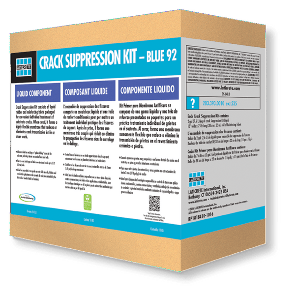 Laticrete Crack Suppression Kit